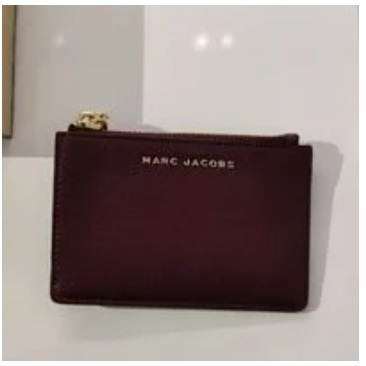 [S] MARC JACOBS M0016996 TOP ZIP MULTI WALLET,POMEGRANATE, 191267999418 (SMJ166)