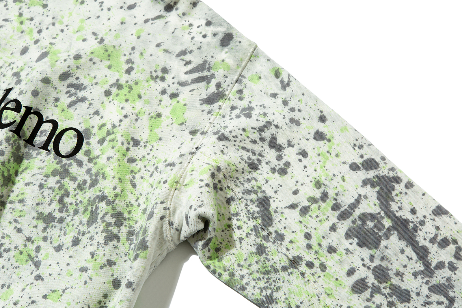 ARIES "NO PROBLEMO SPLATTER DYE SWEATS"