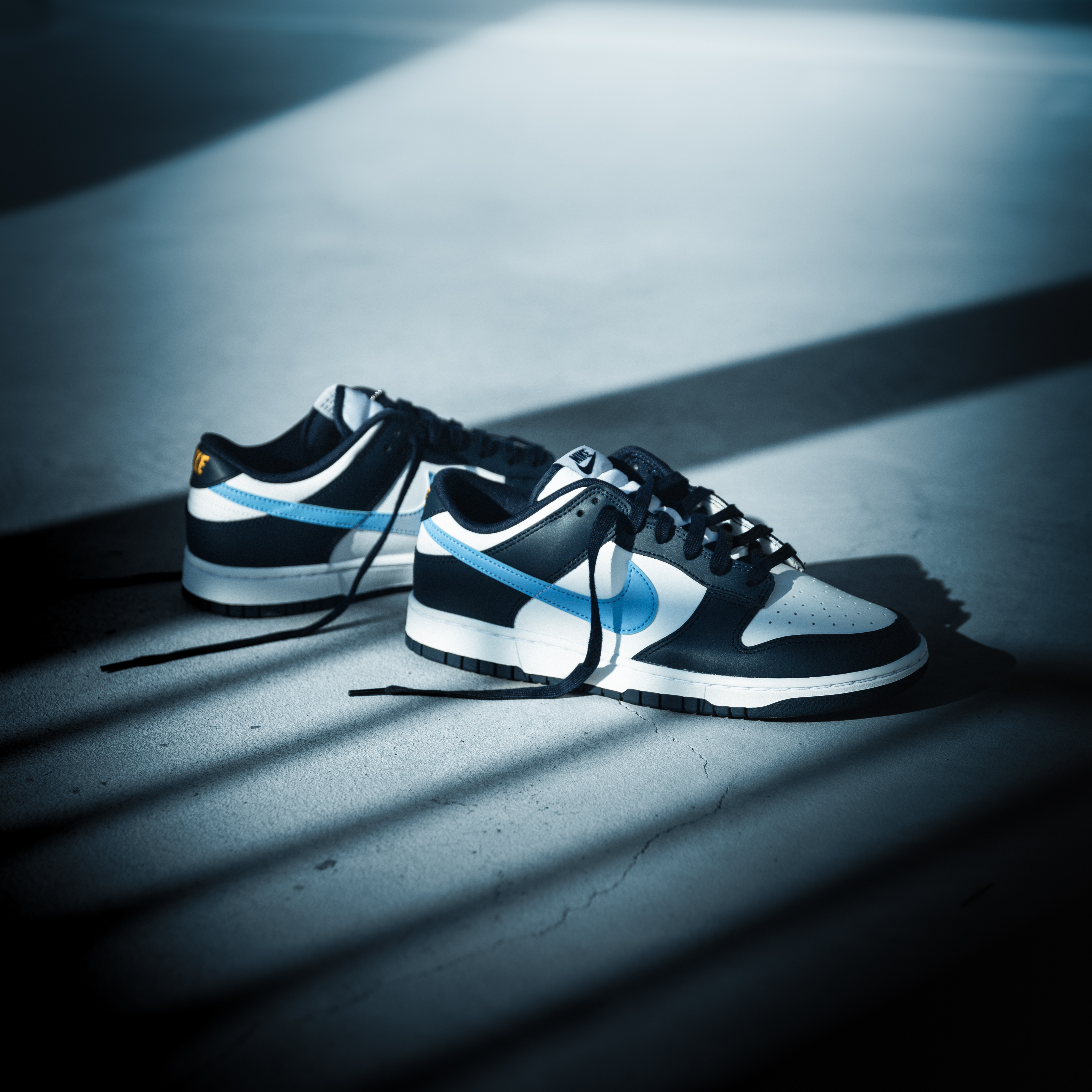 NICEDAY 代購 Nike Dunk Low  月光午夜藍 藍 白 黃 男款 FN7800-400