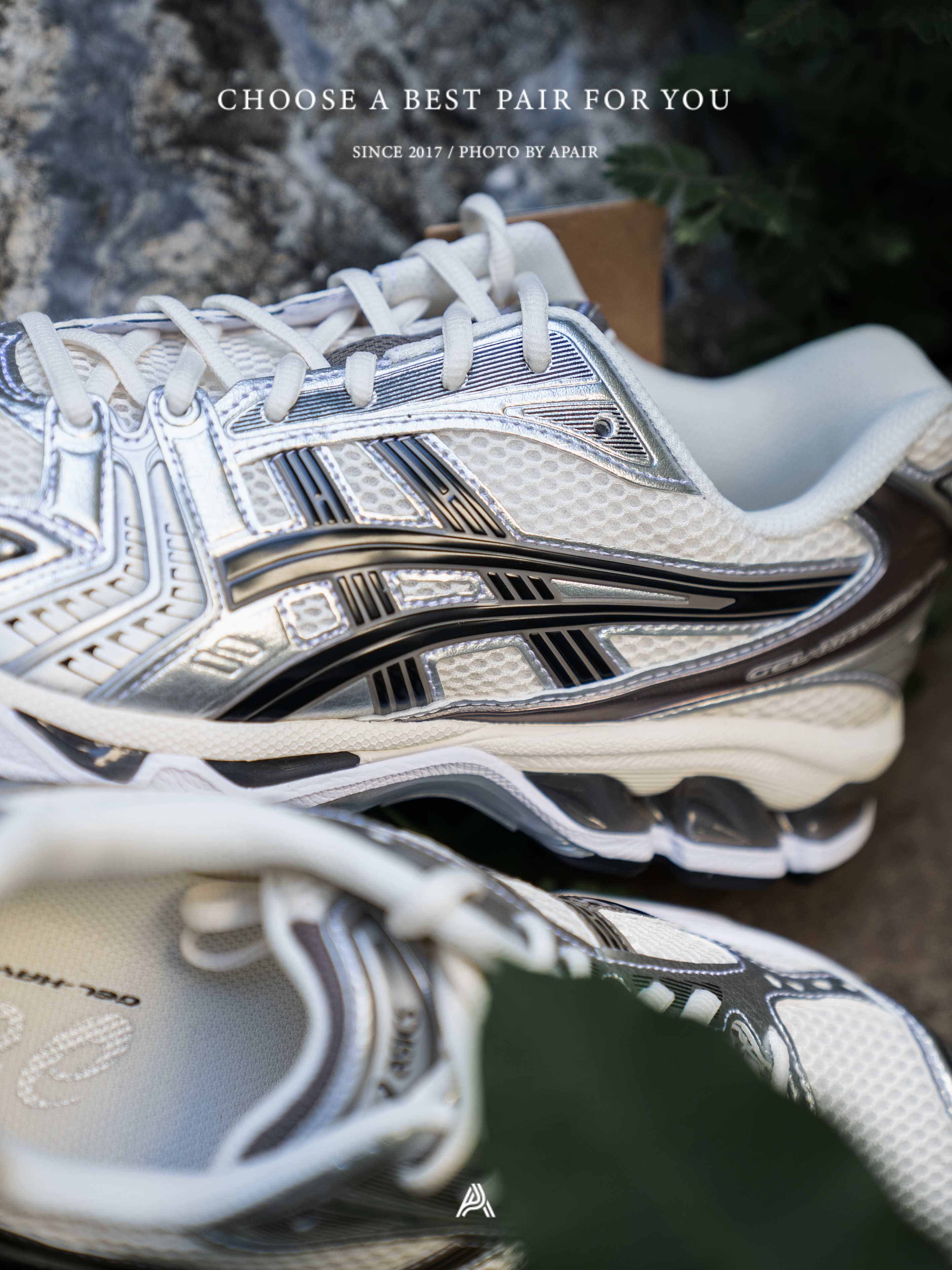 APAIR】\Asics Gel-Kayano 14 Cream Black 米黑銀1201A019-108