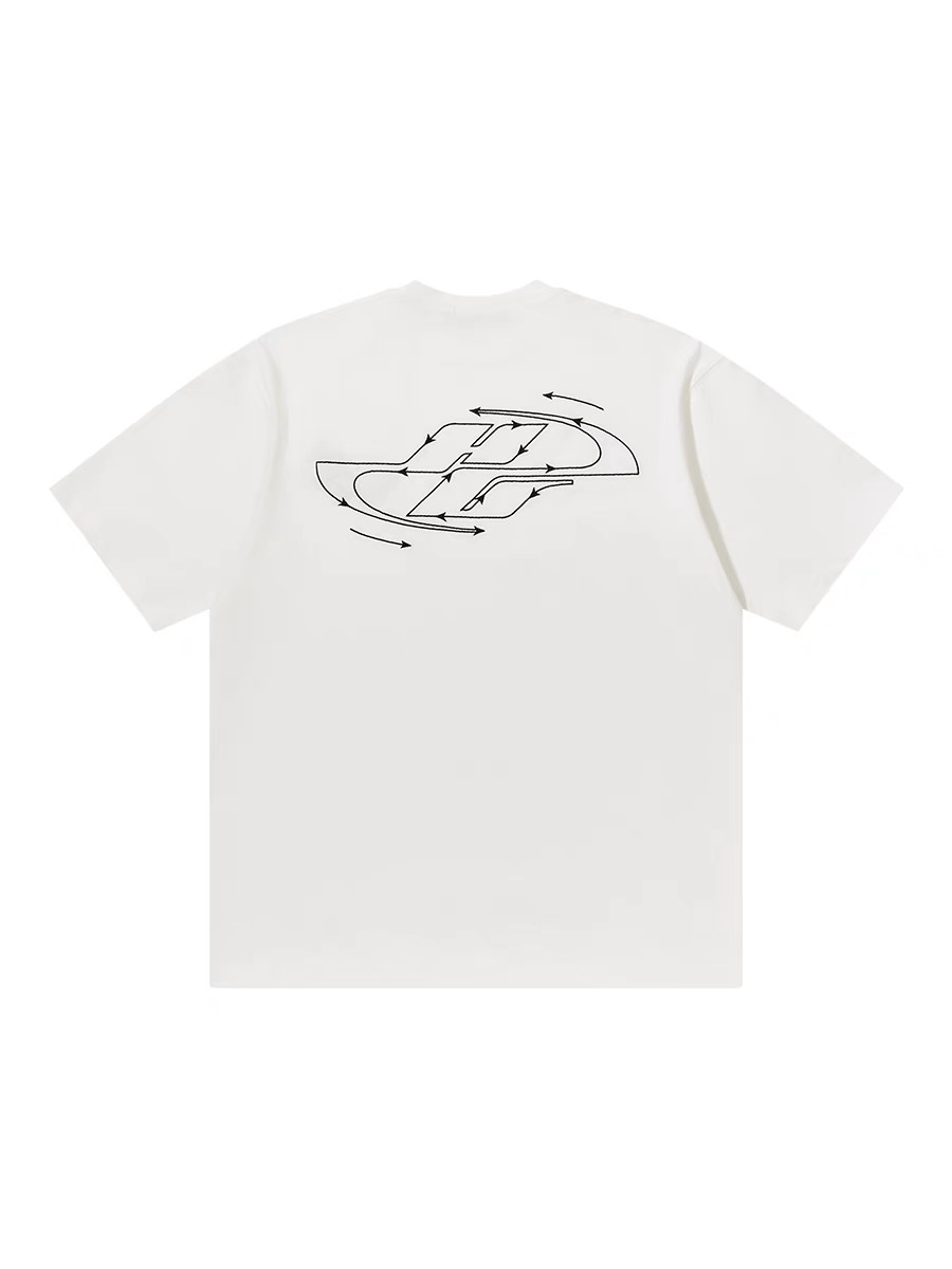 Harsh and Cruel 23SS cleanfit線描指向箭頭logo刺繡短袖 HZ232020288