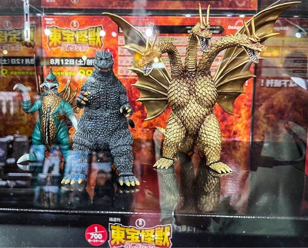 日本限定 東京怪獸創刊號1984 哥吉拉模型