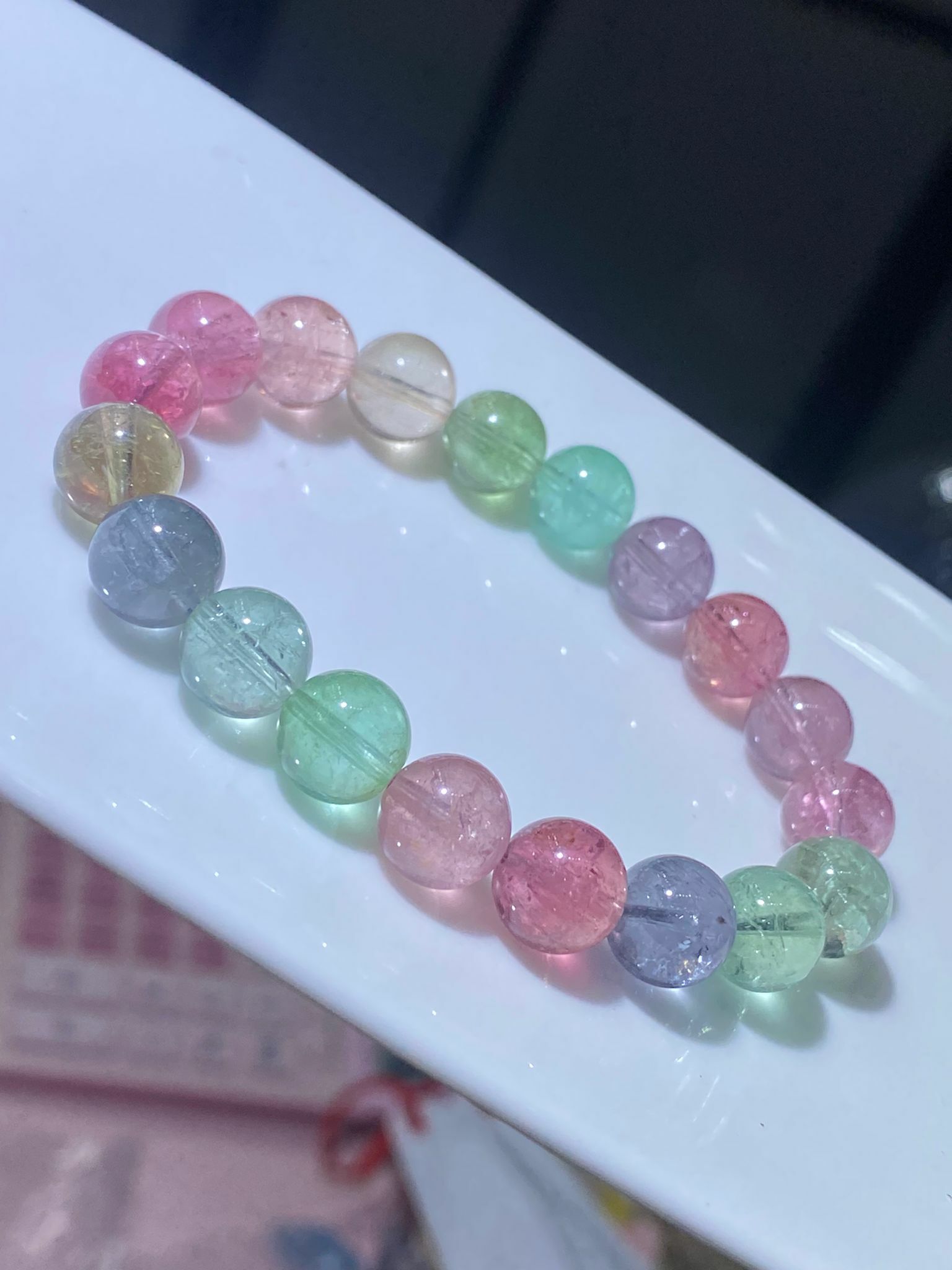 9-9.3mm 高質透體美人魚碧璽(A)