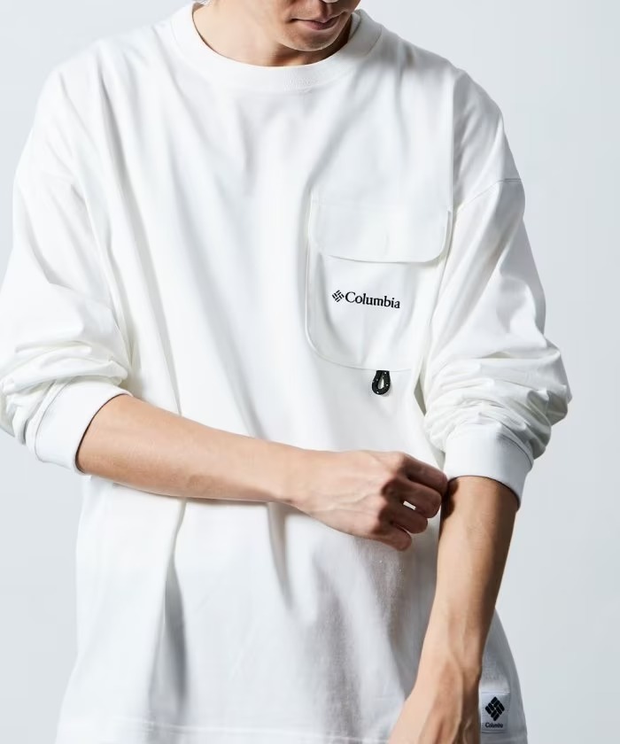日版 Columbia Pocket L/S T-Shirt