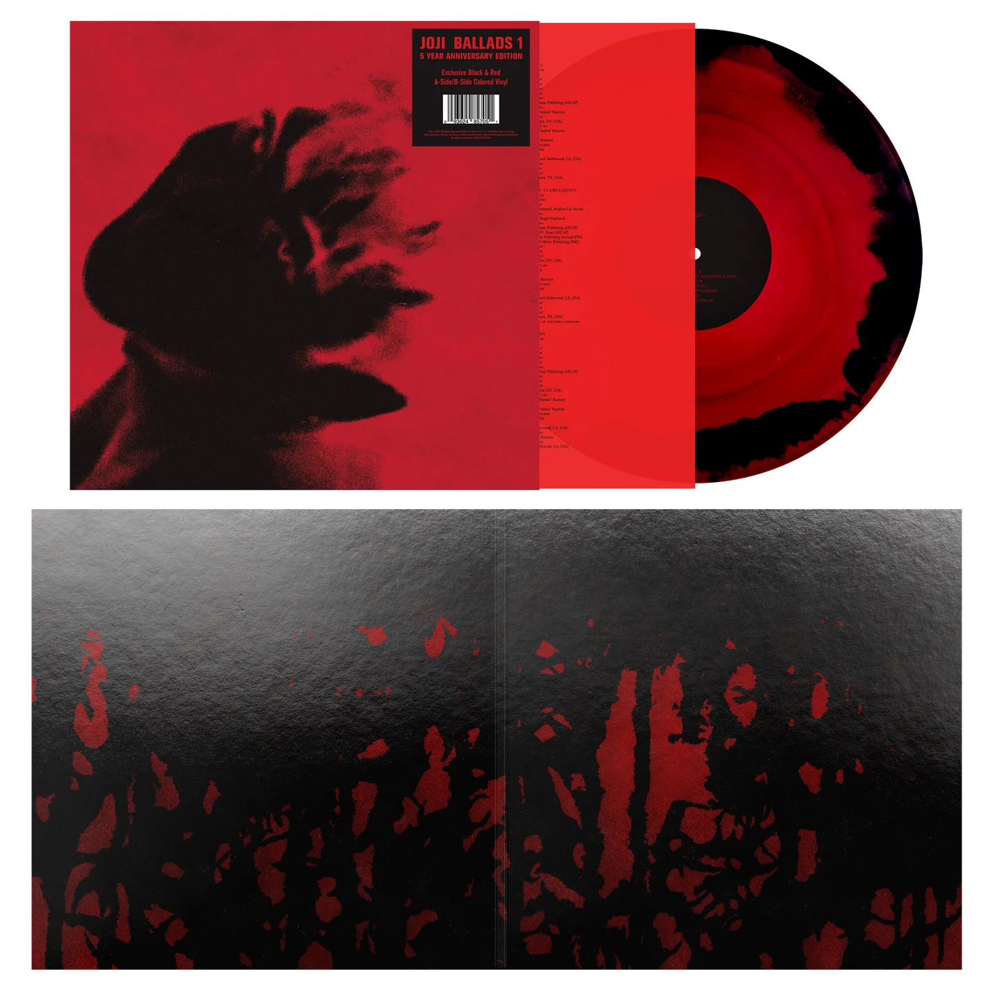 Joji - BALLADS 1 五週年紀念版彩膠 / 官方限量周邊 - 5 Year Anniversary