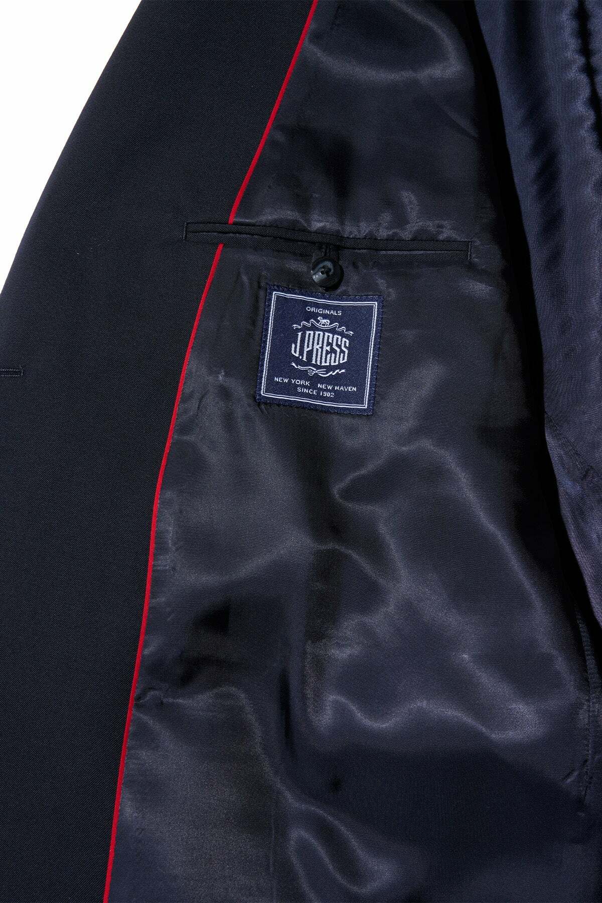 J.PRESS ORIGINALS - 4B BAGGY BLAZER / NAVY