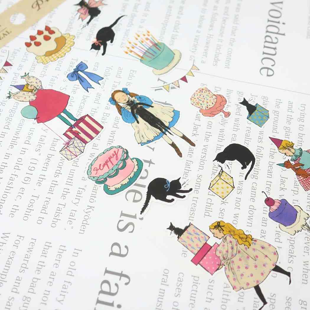 派對 手帳貼紙｜日本Kurahashirei