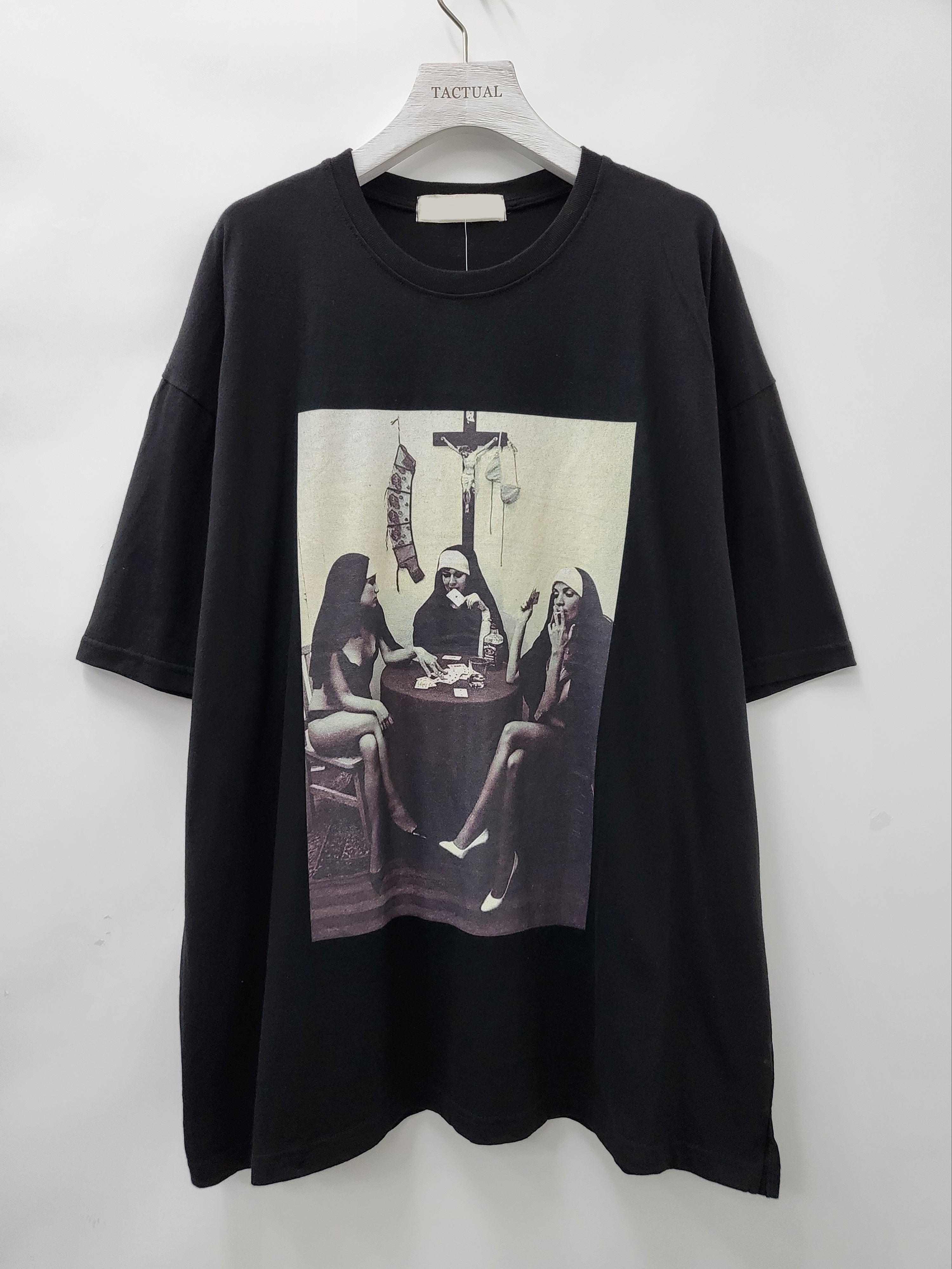 性感修女圖案短袖Tee T5125