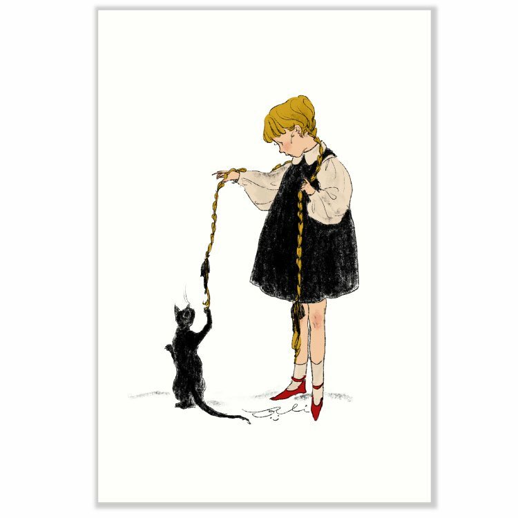 好朋友 繪本明信片｜日本Kurahashirei