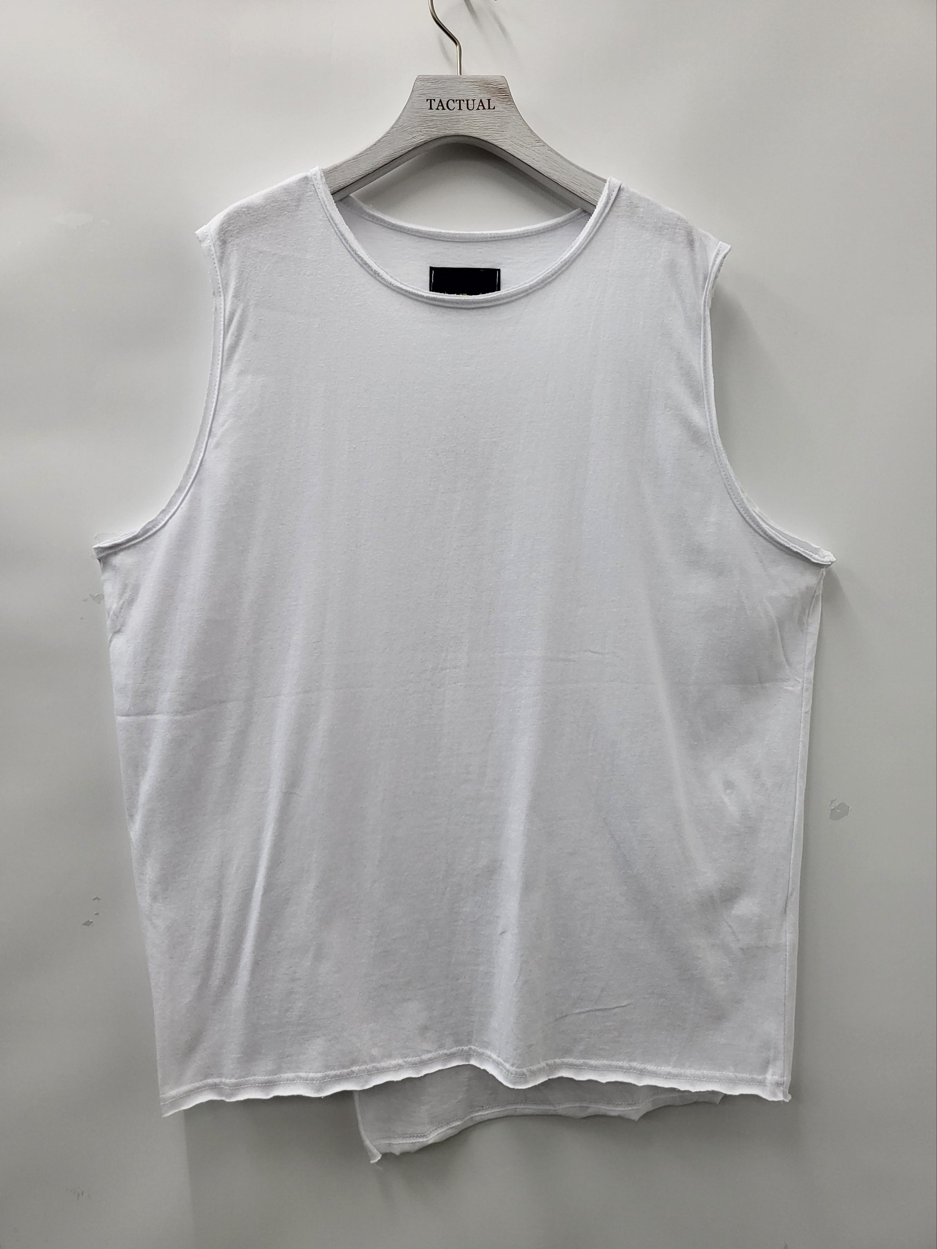 淨色不規則背心 V1013