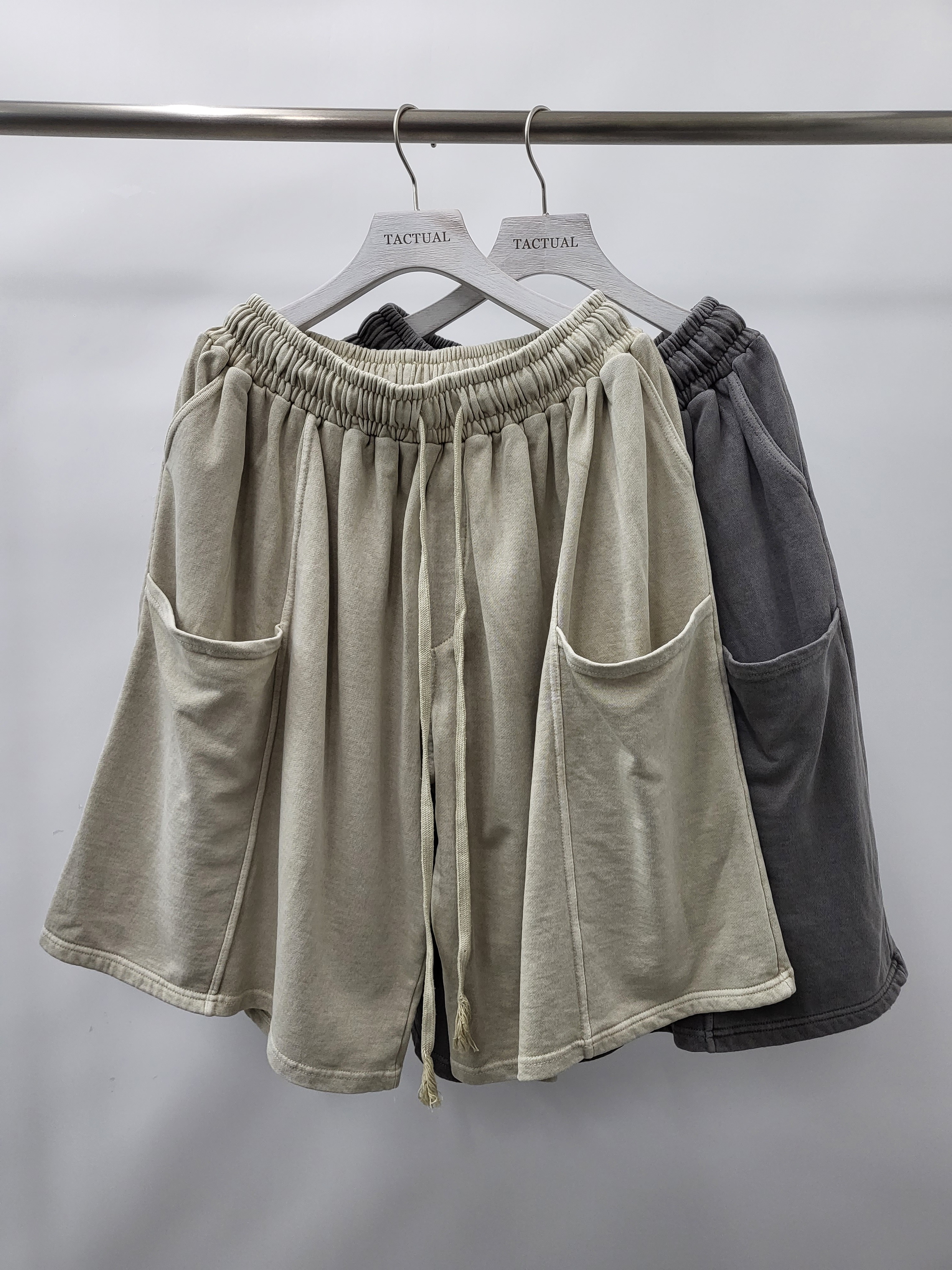 洗水棉質短褲 P2570