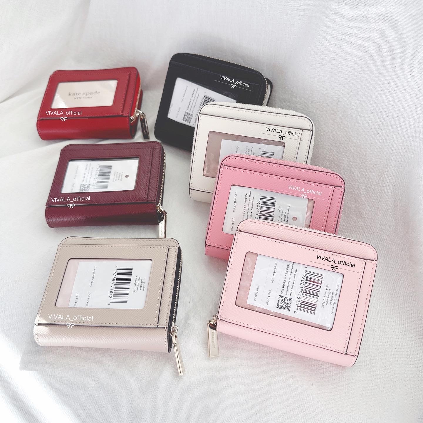 Kate Spade - Staci Small Zip Around Wallet (WLR00634) (WLR00636)