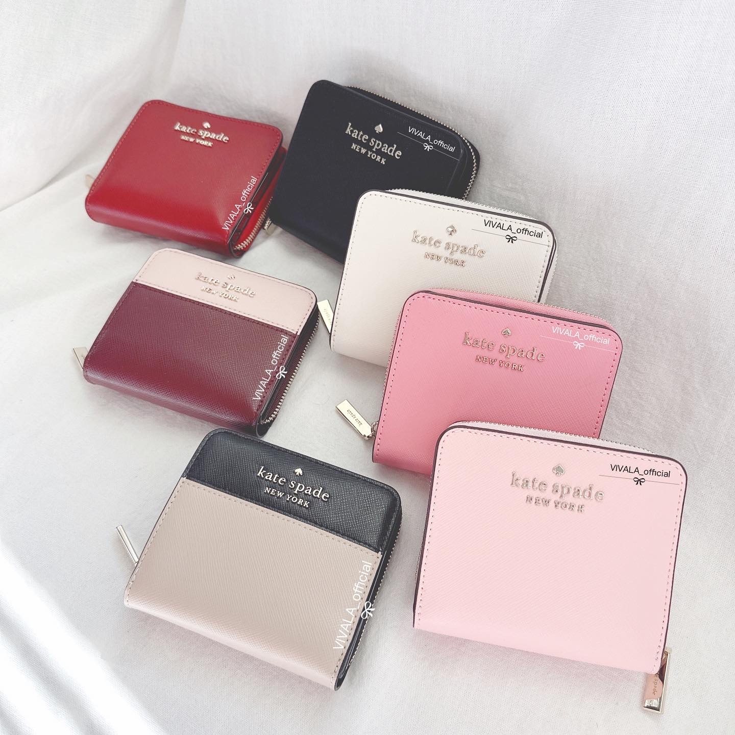 Kate Spade - Staci Small Zip Around Wallet (WLR00634) (WLR00636)