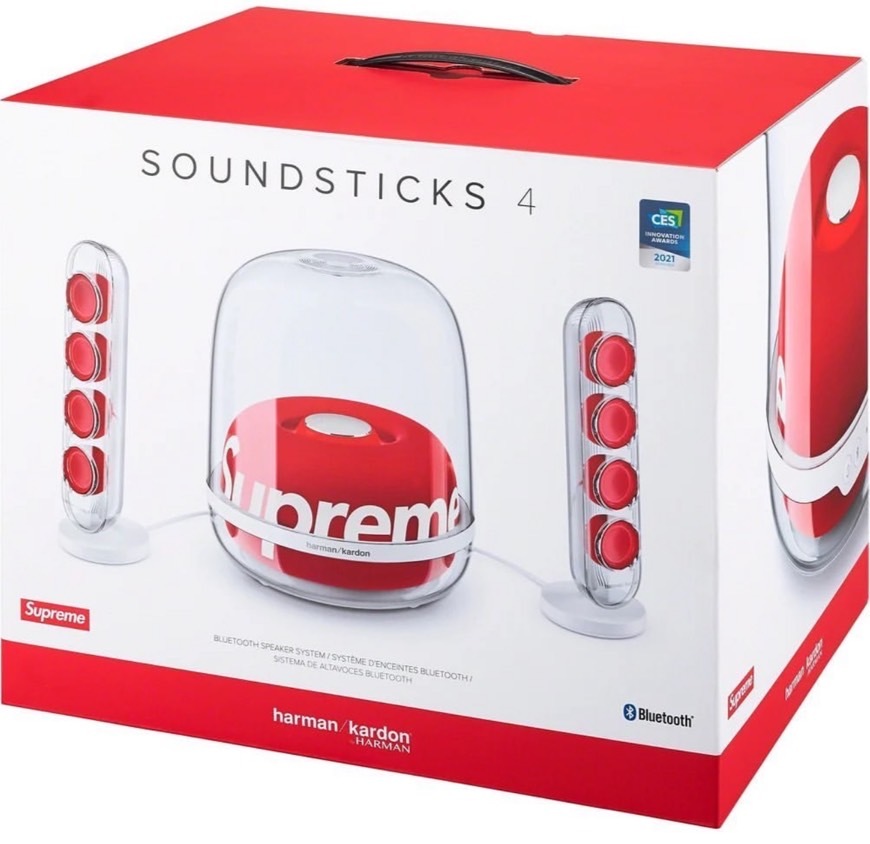 Luxury】預購FW23 SUPREME X HARMAN KARDON聯名SOUND STICK 4