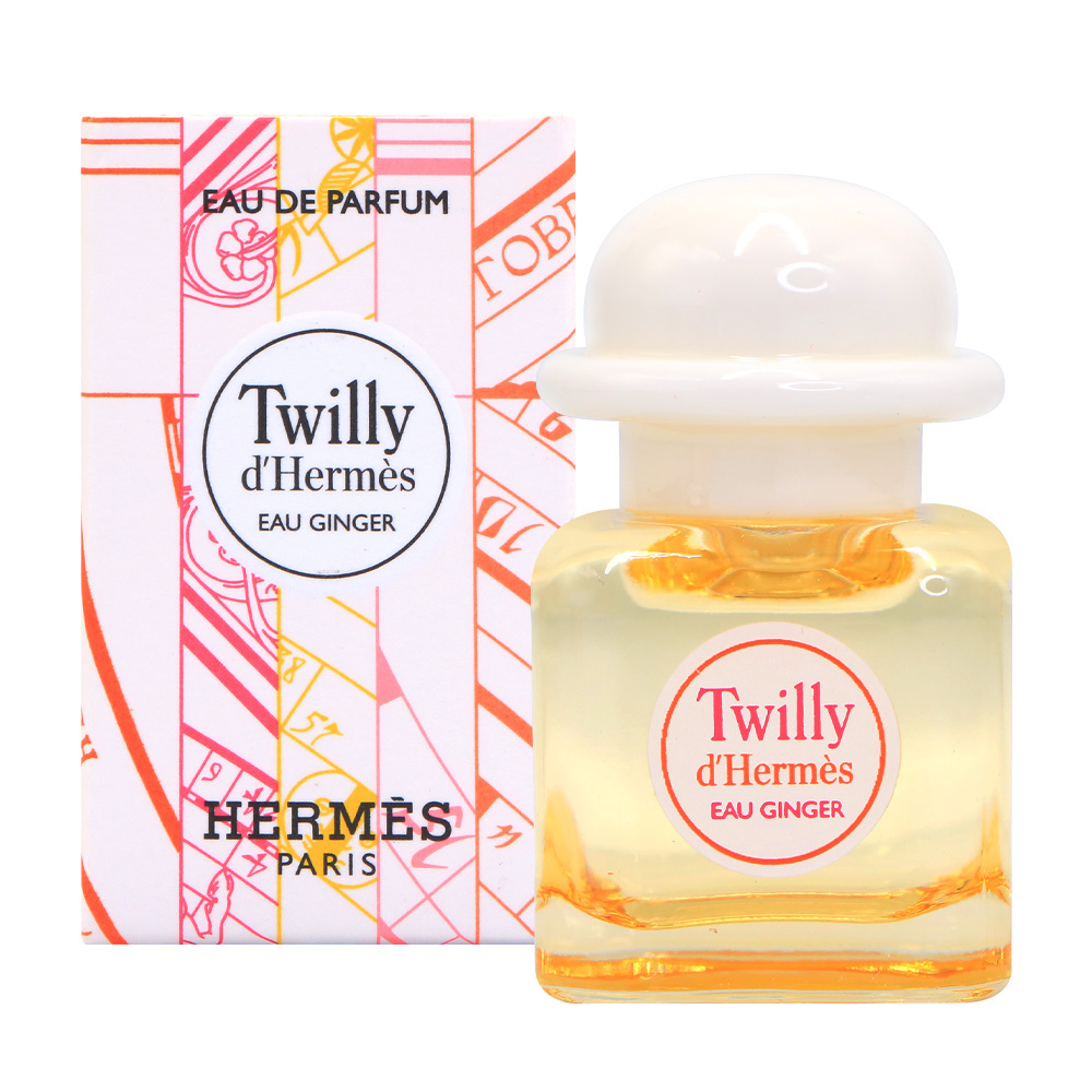 HERMES愛馬仕 Twilly Eau Ginger 絲巾生薑淡香精 7.5ml 小香