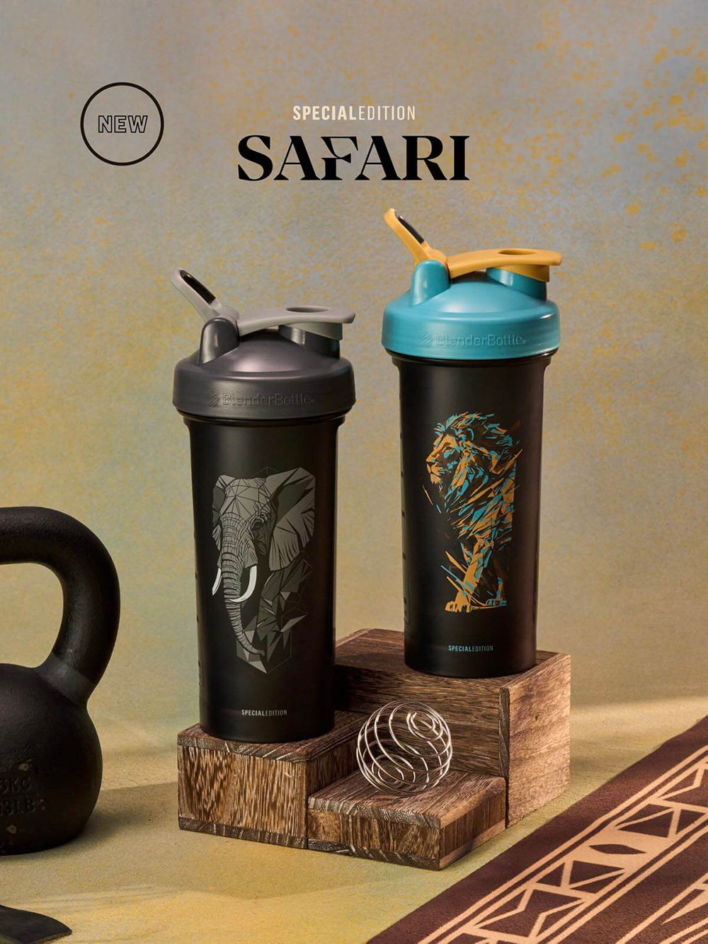 Safari Lion SE 28oz Shaker Bottle