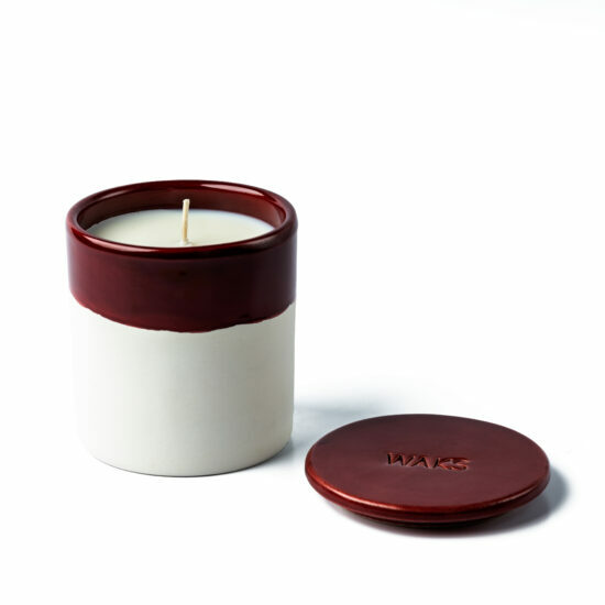 WAKS 手製陶半釉系列單燭芯香氛蠟燭-橙樹叢