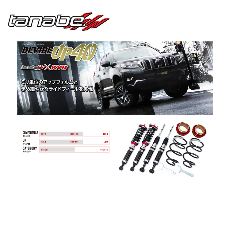 TANABE DEVIDE UP40 升高避震器 TOYOTA RAV4 2019-