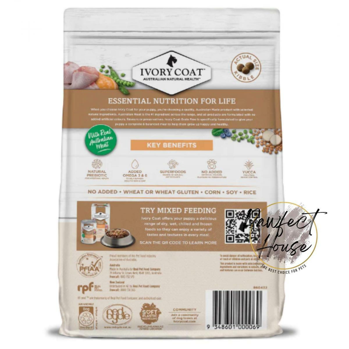 Ivory Coat 雞肉亞麻籽幼犬糧 13KG