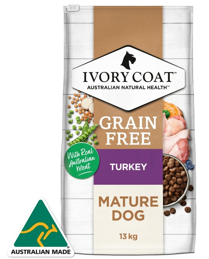 Ivory Coat 火雞肉老犬糧 13KG
