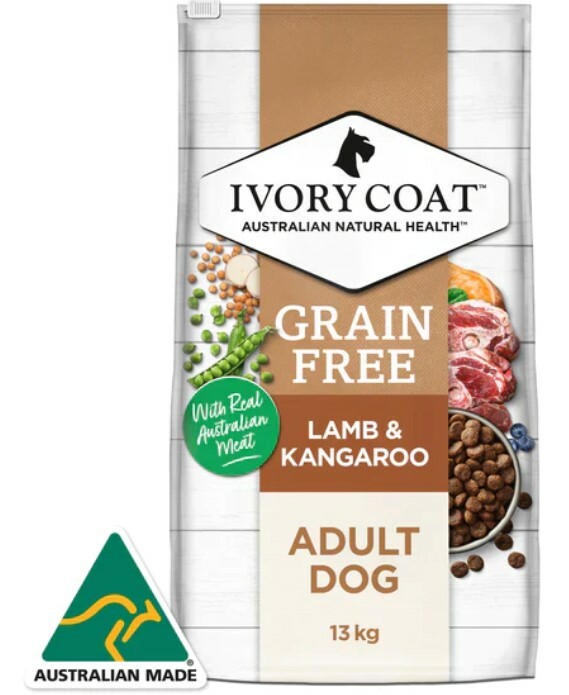 Ivory Coat 羊肉加袋鼠肉成犬糧 13KG