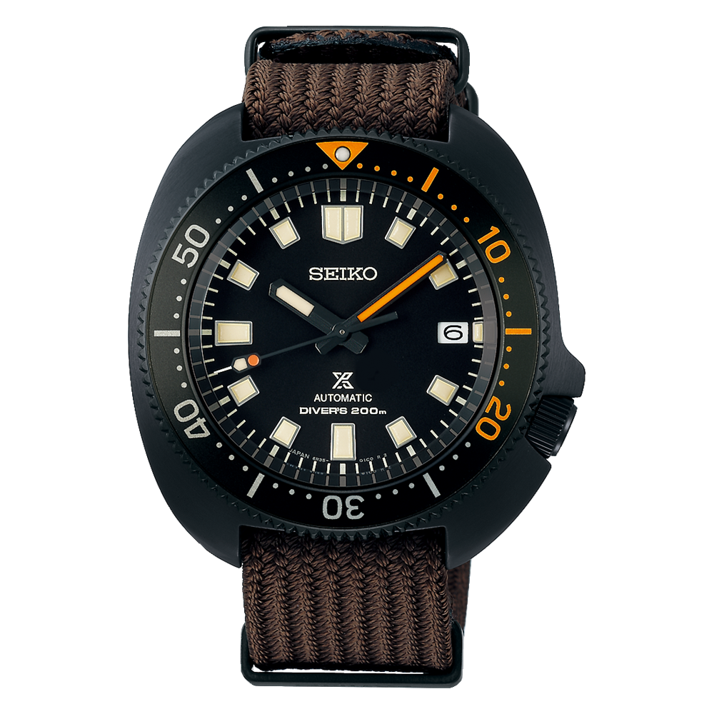 Seiko 精工 Prospex SPB257J1 SBDC157  限量版 1970 Reissue 海洋黑色系列 自動機械復古 潛水款 200米防水 手錶