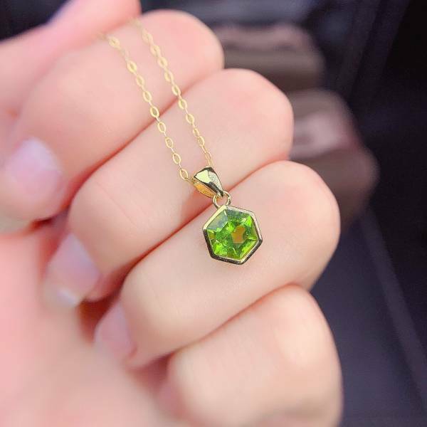 925銀套組 新款天然橄欖石