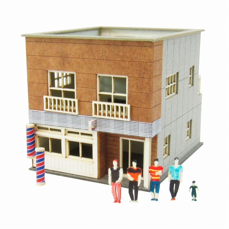 日本sankei 微縮藝術精品_【MP01-132】バーバー