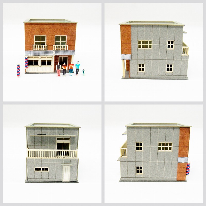 日本sankei 微縮藝術精品_【MP01-132】バーバー