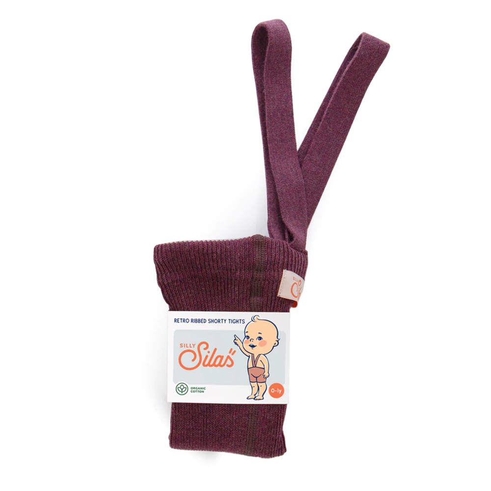 Silly Silas 有機棉吊帶短褲-Fig