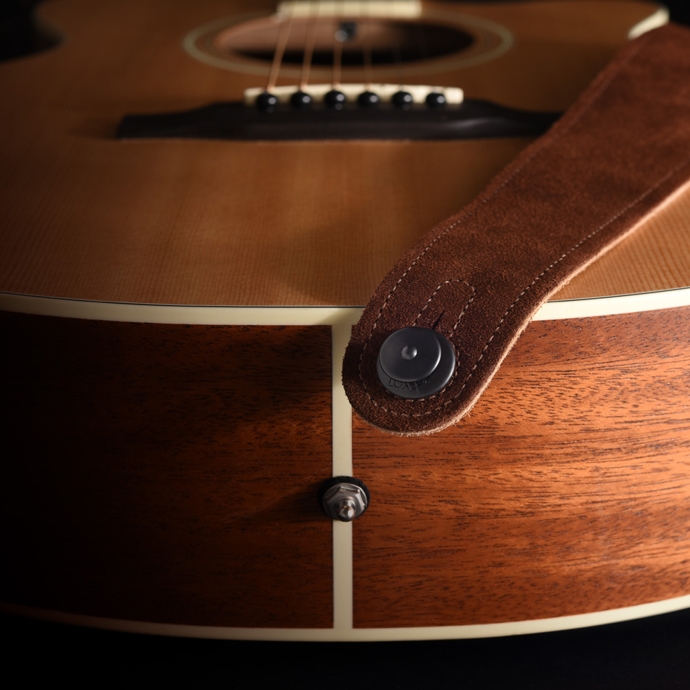 【多色可選】LOXX 德製安全背帶釦 民謠吉他/古典吉他專用 附雙孔座＋鑽頭 第 4 張圖片｜三峽吉他 / Bass