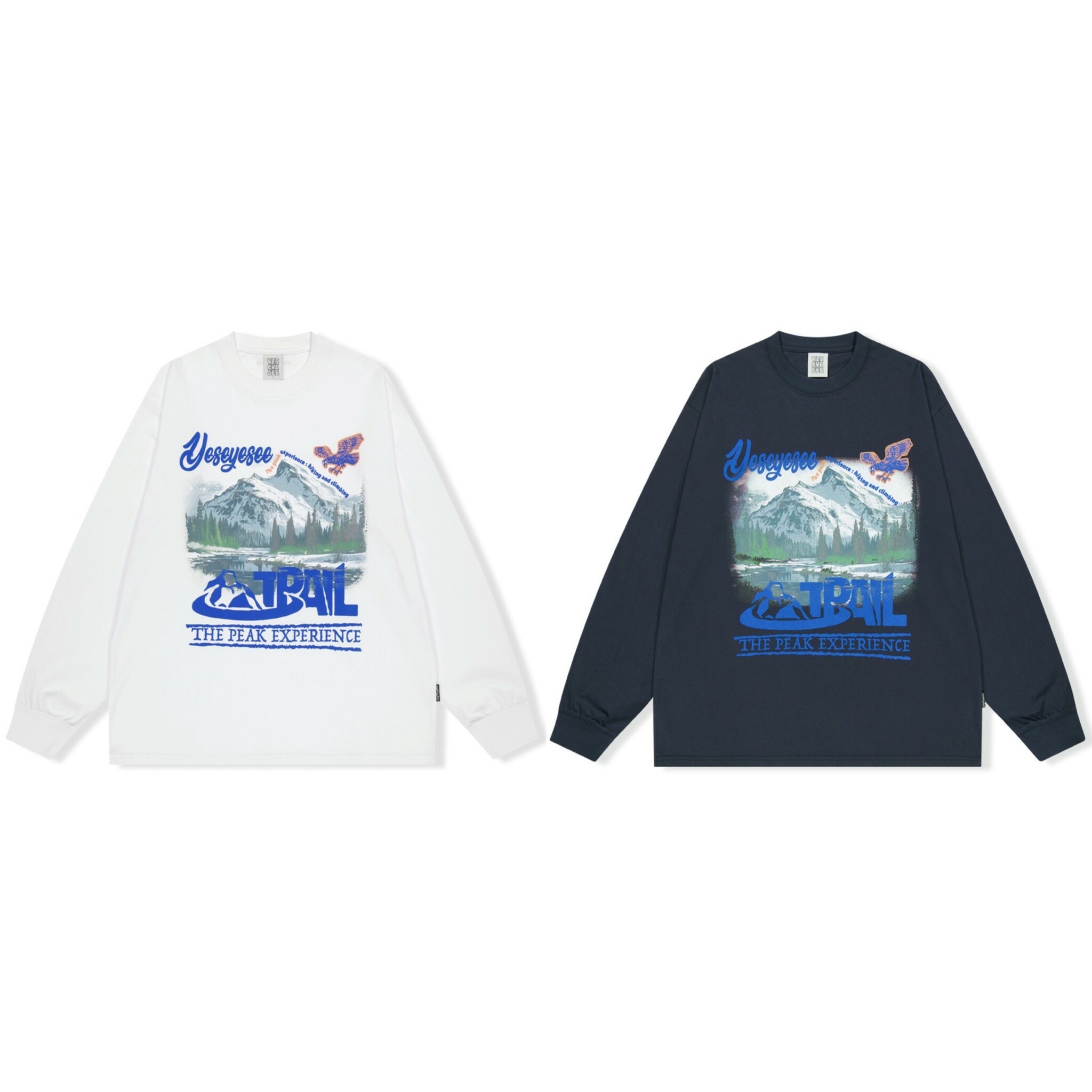 [YESEYESEE]★Y.E.S Peak Trail L/S YESEYESEE Y.E.S PEAK TRAIL L/S 韓国品牌長袖T恤