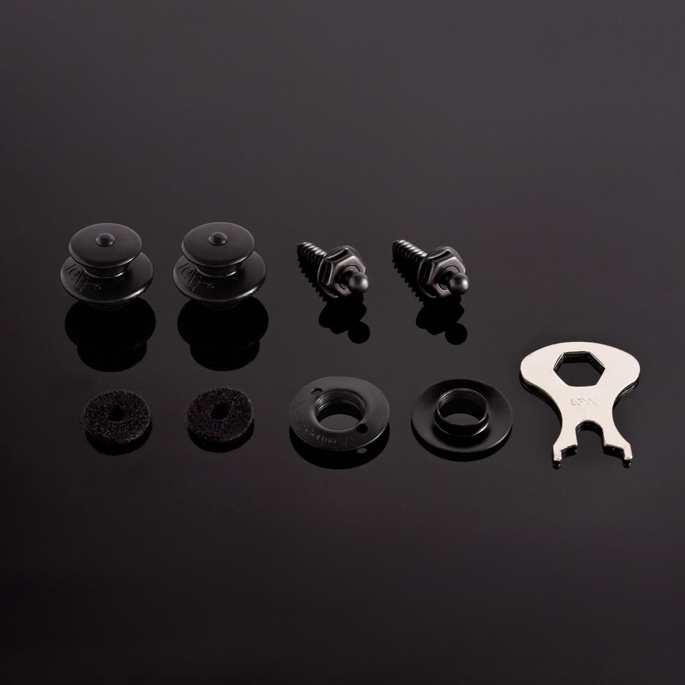 【多色可選】LOXX 德製安全背帶釦 電吉他/電貝斯專用 加厚版本 厚背帶專用