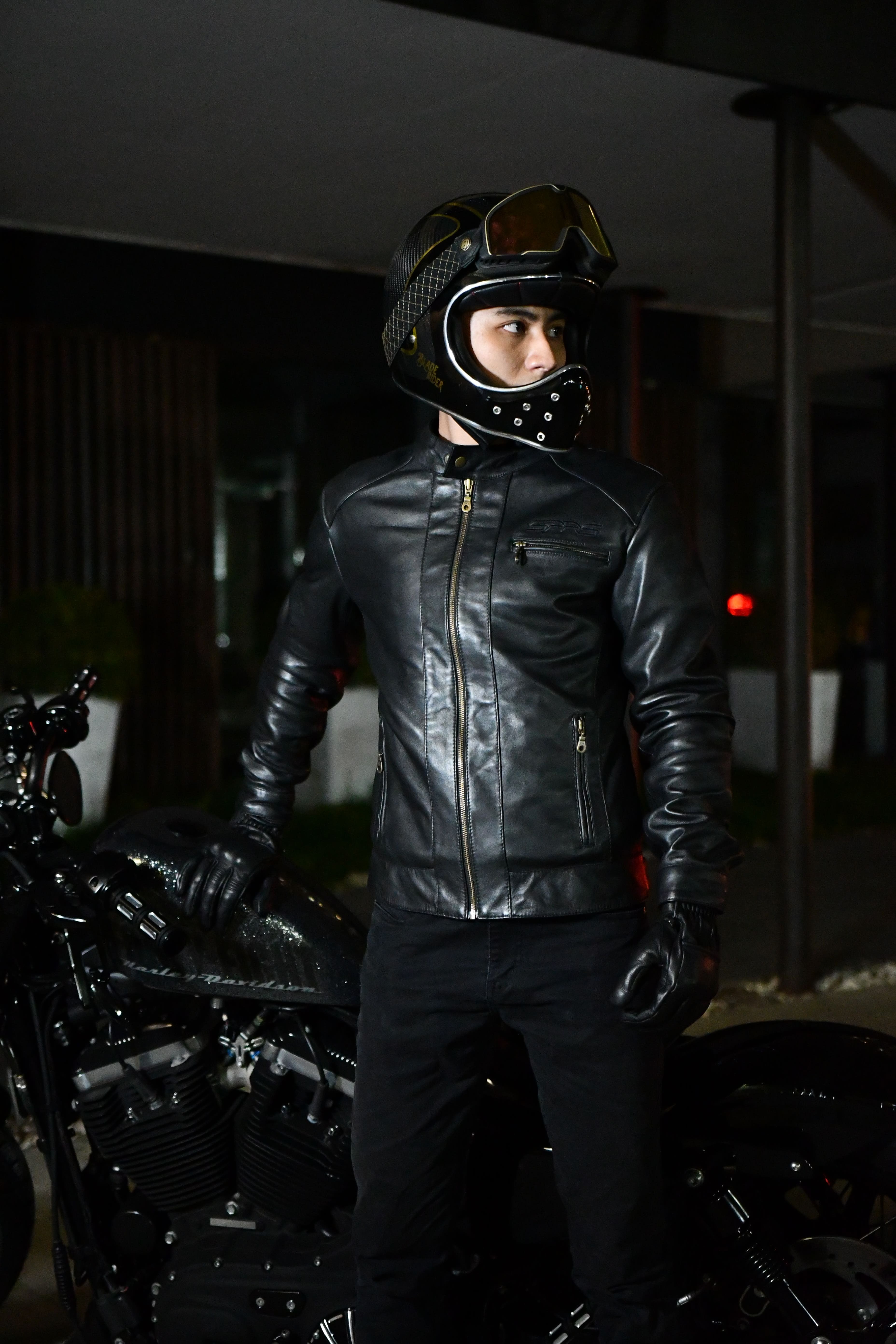 【SPRS Racing Sports 速比爾】FM84 leather jacket 騎士真皮復古羊皮夾克 () -  Webike摩托百貨