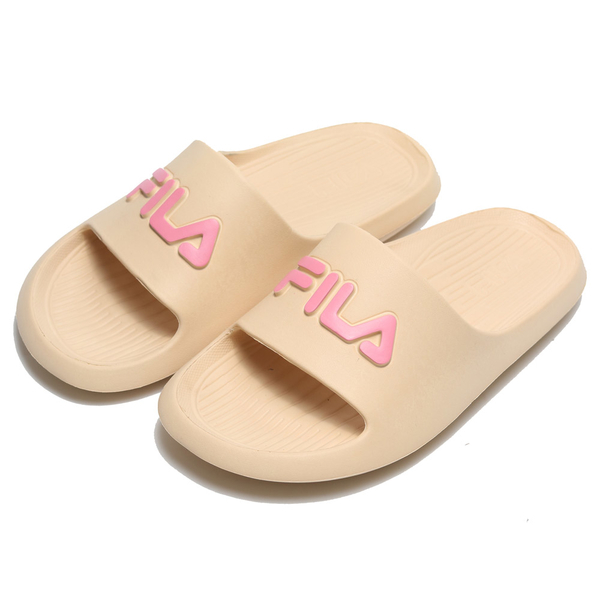 FILA 童鞋 兒童拖鞋 防水 膠拖 中童 2S427X-