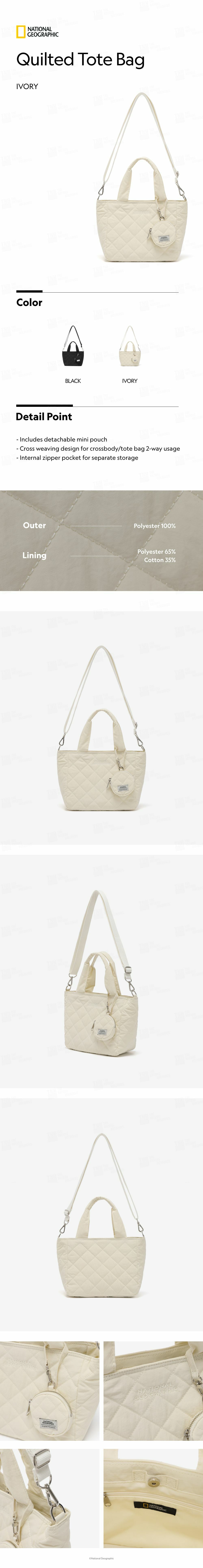 OSTKAKA | Quilted Tote Bag Ivory [正規品/関税込] Quilted Tote Bag Ivory - OSTKAKA