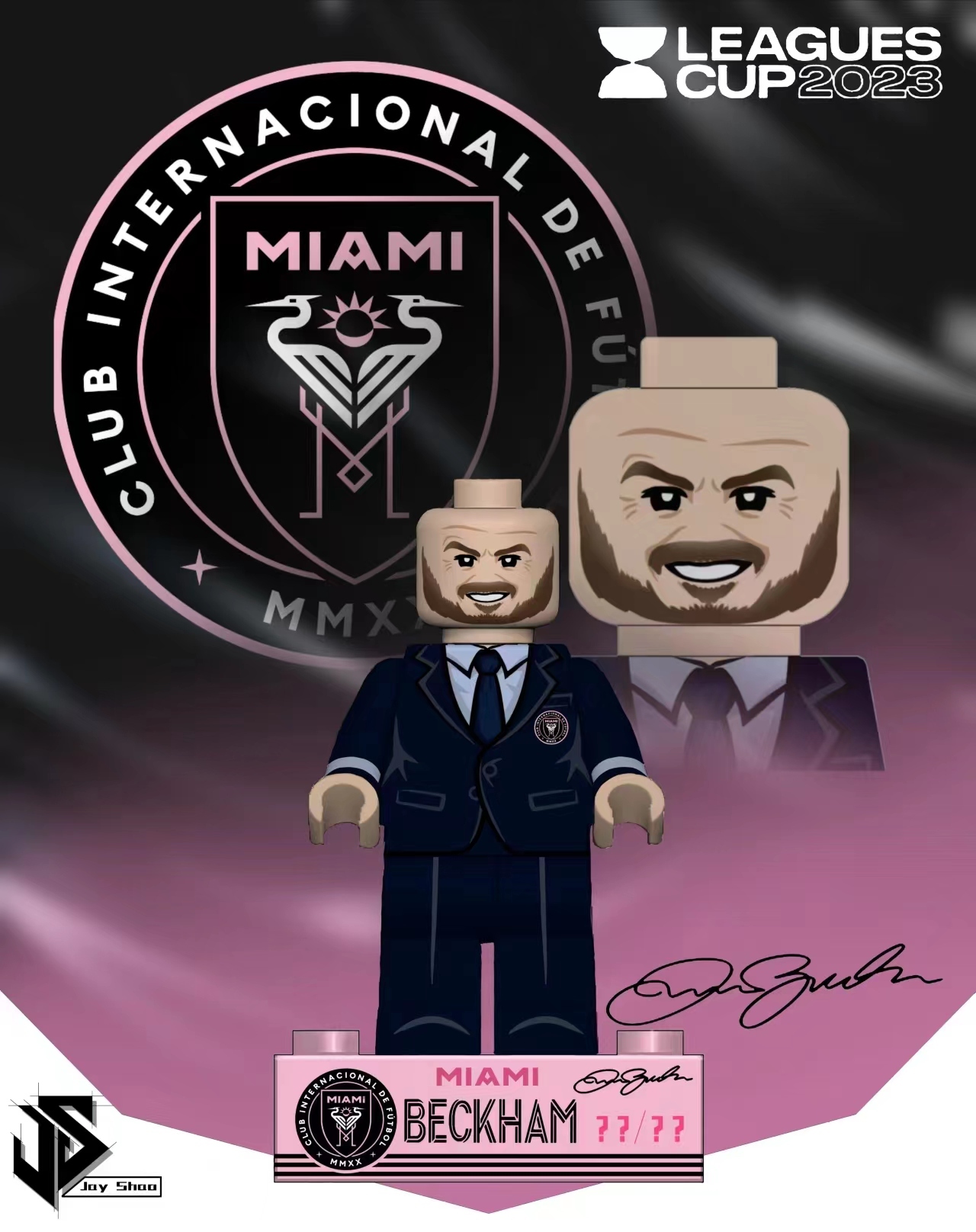 [J.S][In Stock] Beckham - Miami Boos Ver. [UVprinted]