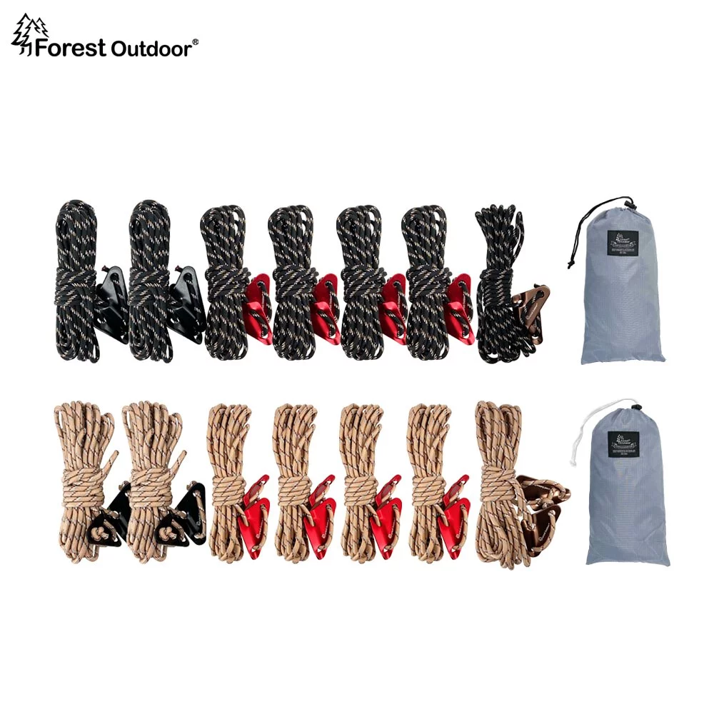 【Forest Outdoor】 升級版 天幕營繩套餐