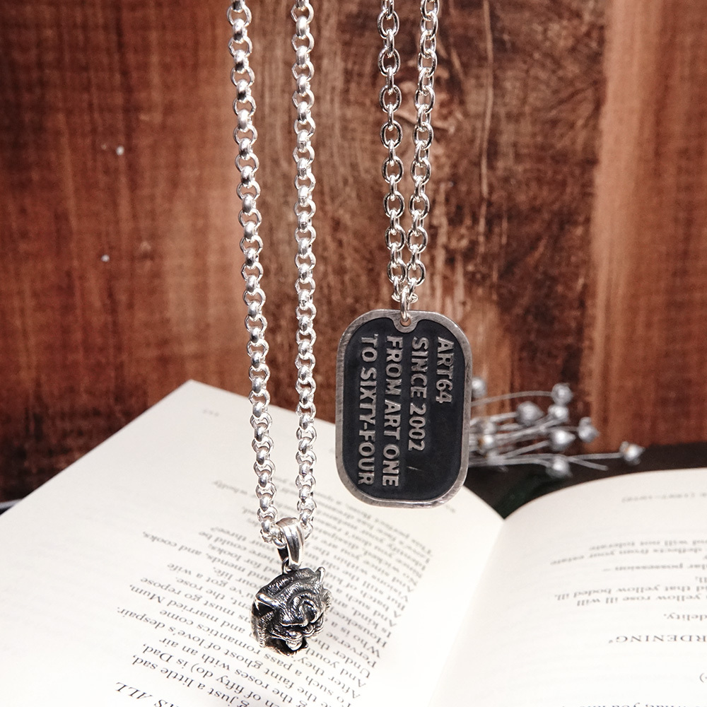 極簡小圓鍊(3.7mm寬鍊) 925純銀 男生項鍊 中性 客製長度銀鍊