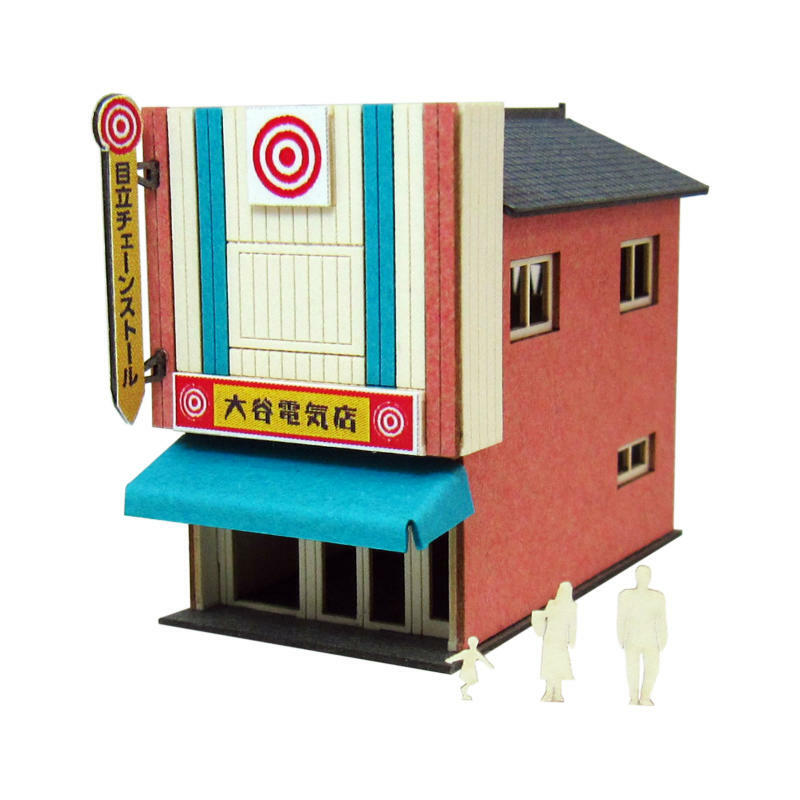 日本sankei 微縮藝術精品_【MP01-156】商店-6