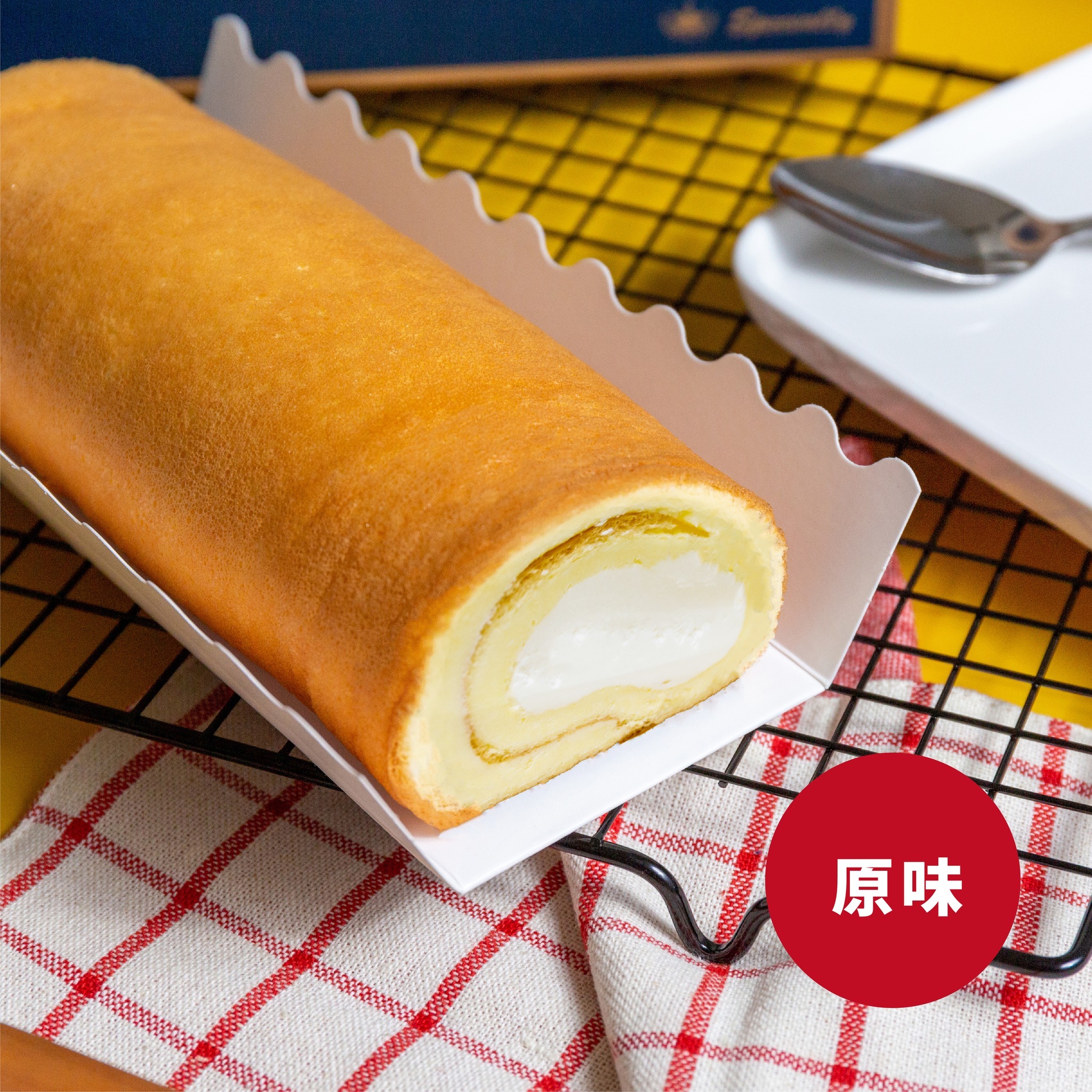 甜野新星無粉芝士生乳捲原味 *生酮友好 500g (急凍 -18°C)