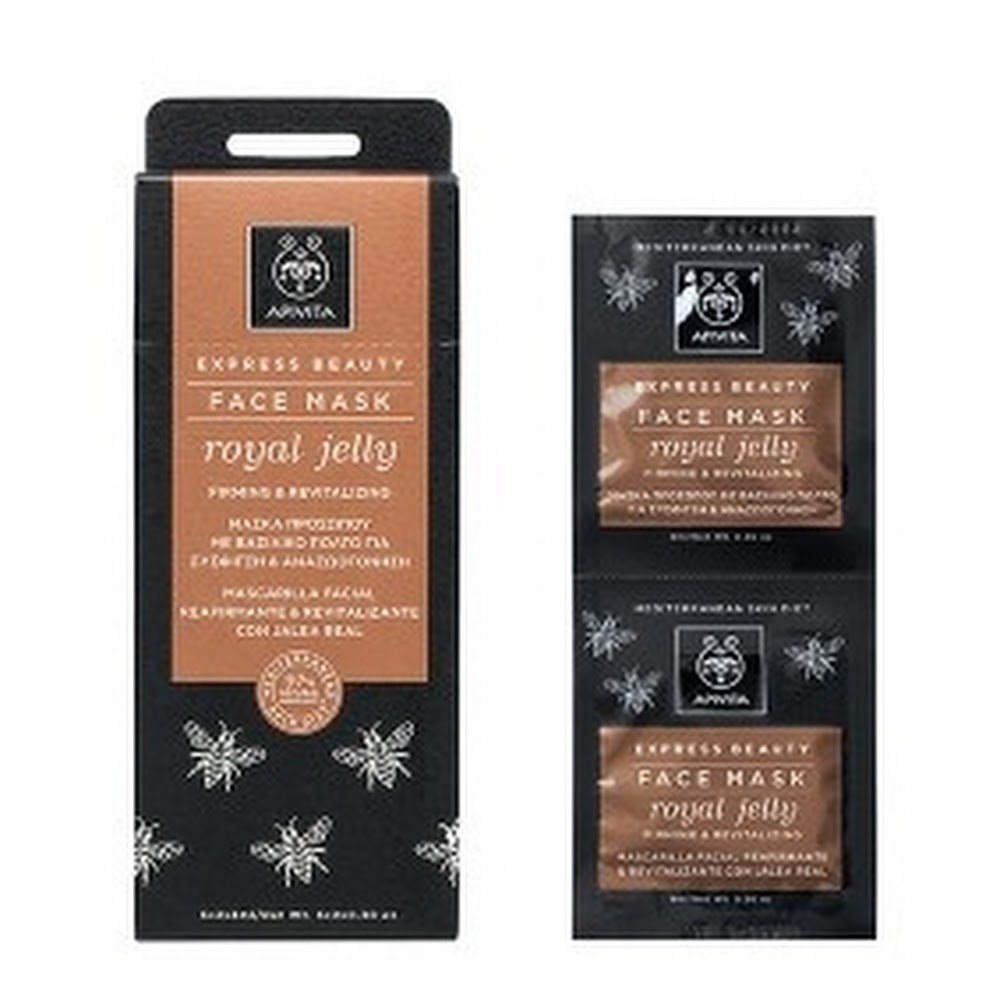 APIVITA - 蜂王漿緊膚再生面膜 12's x8ml