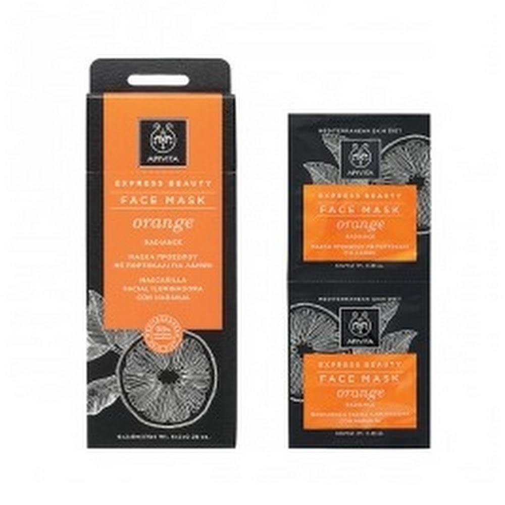 APIVITA - 香橙亮白面膜 12's x8ml