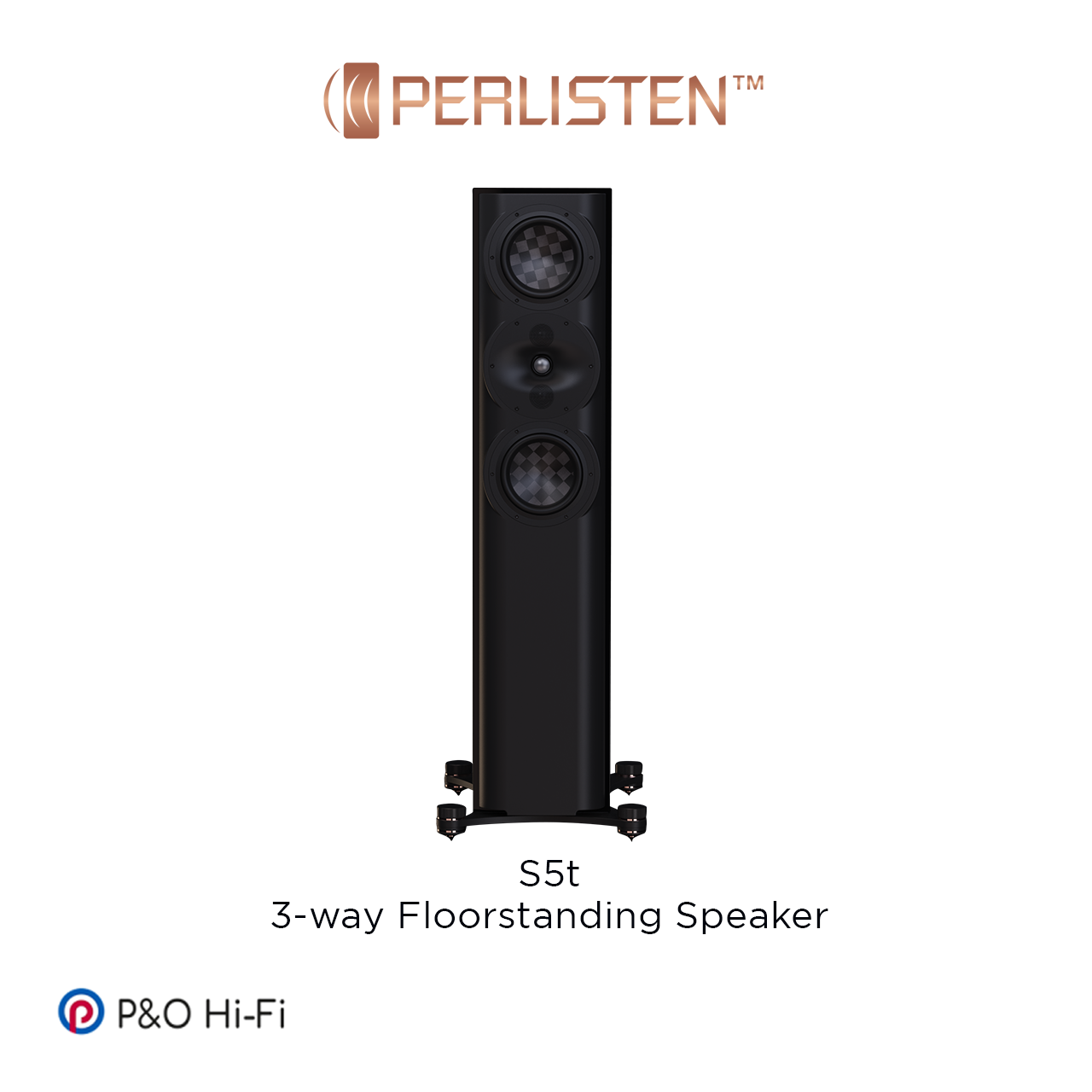 PERLISTEN S5t 旗艦 3 路分音座地喇叭(一對)