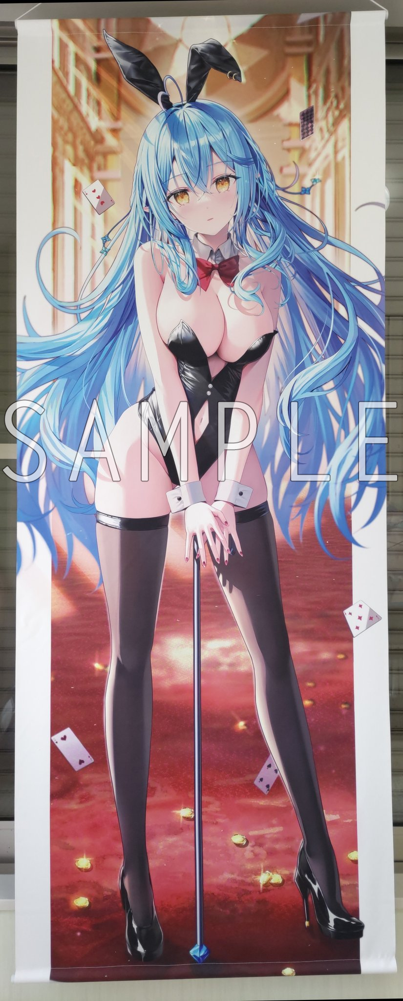 C102 等身大掛布 Bunny Lamy