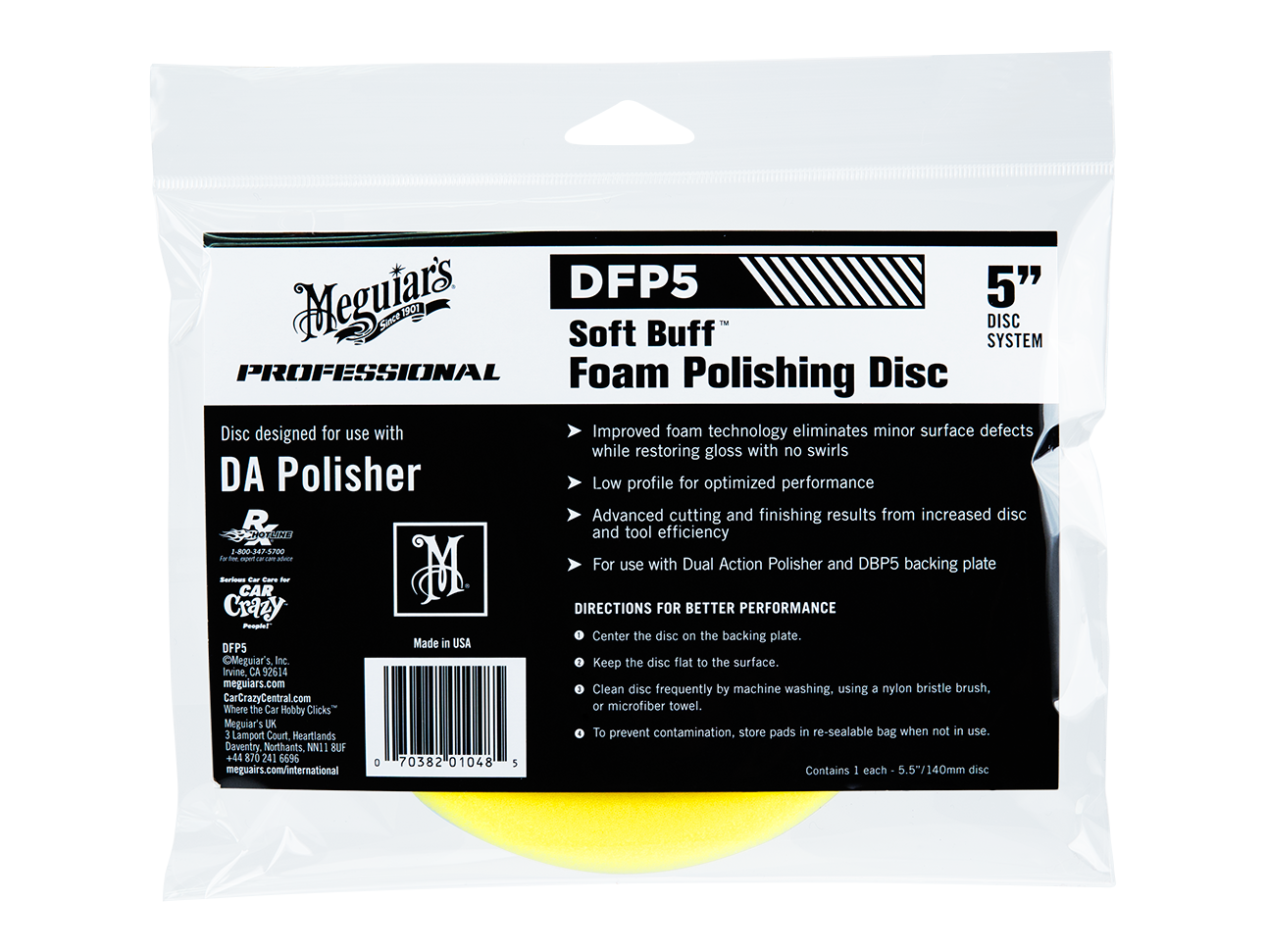 美光 - DA拋光海綿球 5"