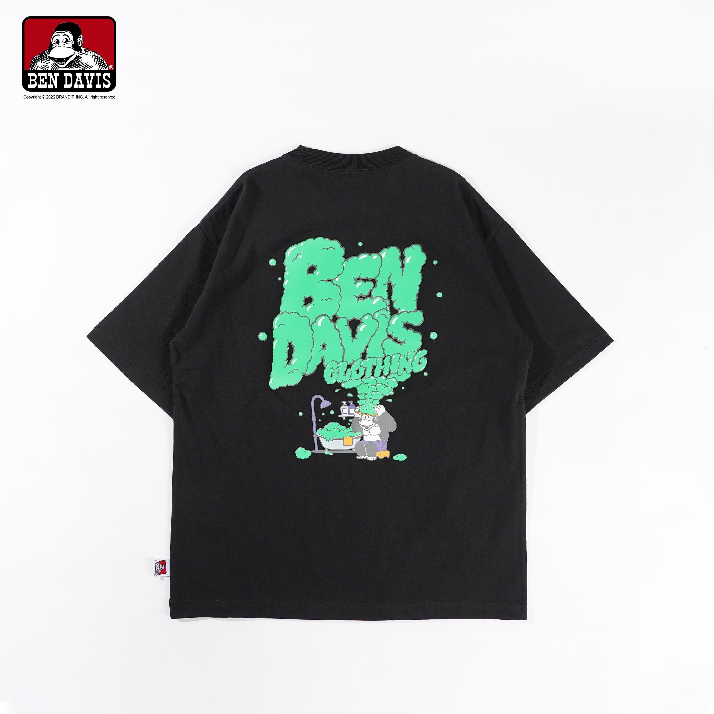 【 BEN DAVIS | 洗髮水泡泡Logo短TEE - 2色 】