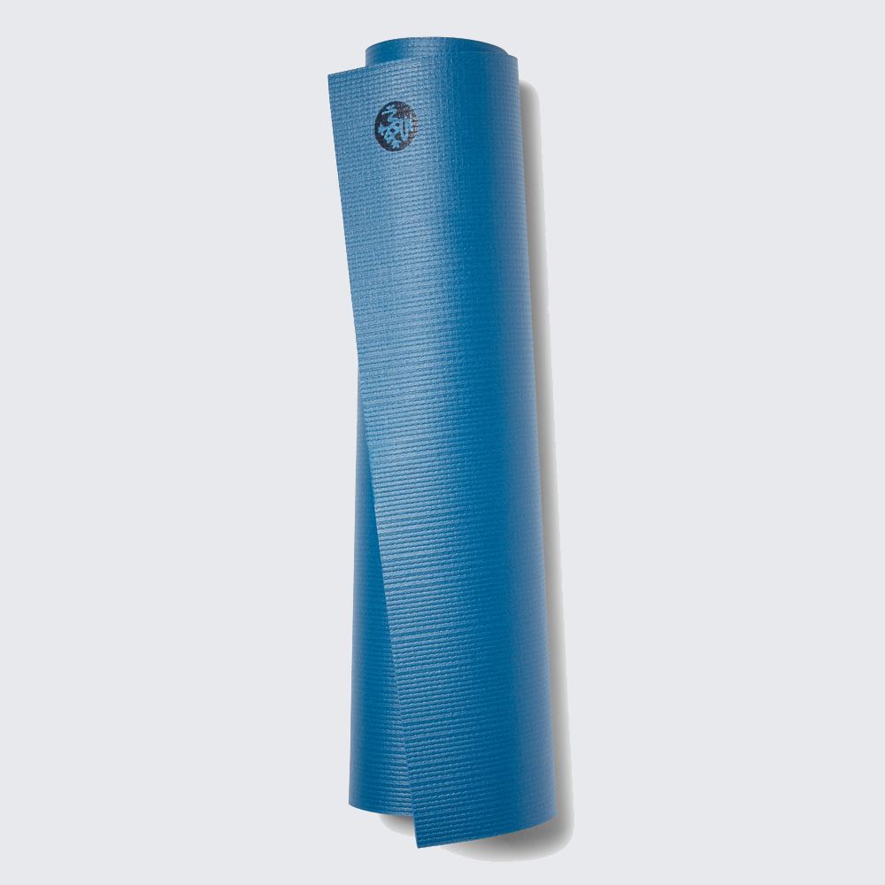 【Manduka】PRO Mat 瑜珈墊 6mm 傳奇黑墊 德國製 Aquamarine