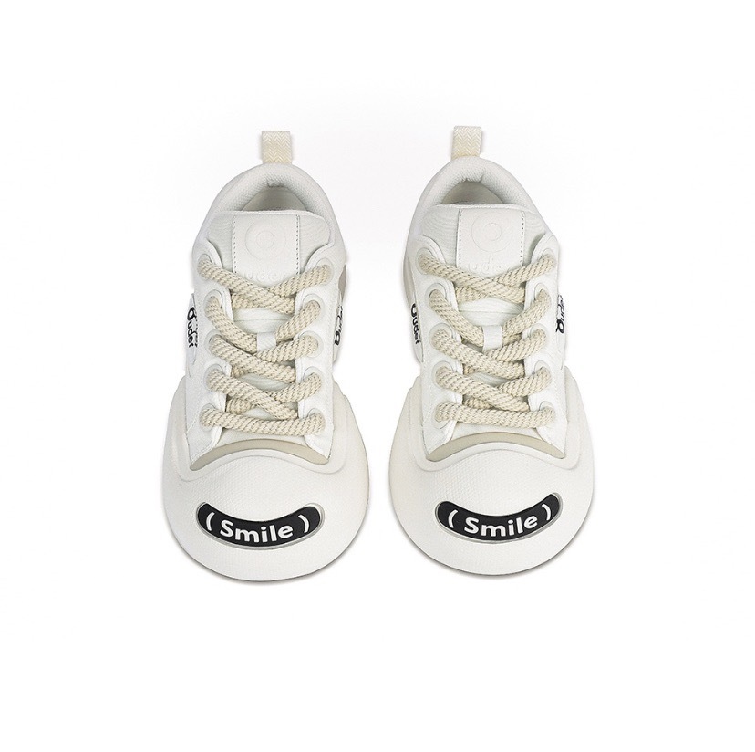 代購 Ouder Smiler 開口笑系列 大頭鞋 潮流復古 休閒大頭 帆布鞋 小白鞋