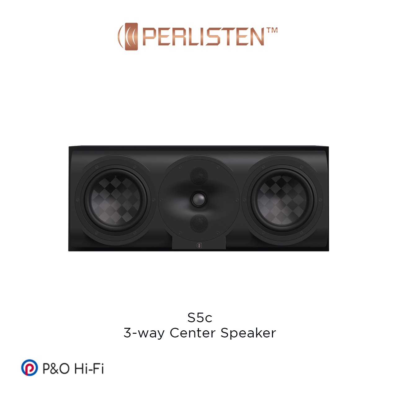 PERLISTEN S5c 3 路分音中置喇叭